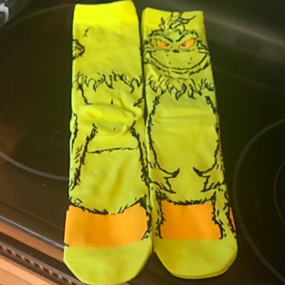 GRINCH Xmas socks 🦖3/$30🦖